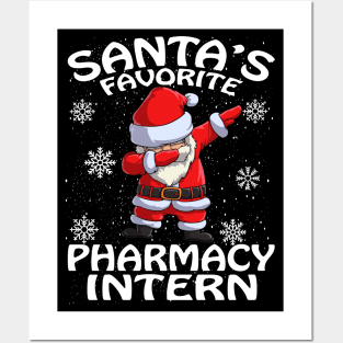 Santas Favorite Pharmacy Intern Christmas Posters and Art